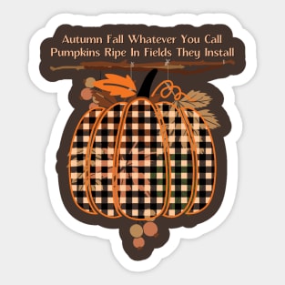 Pumpkin Patch Poetry Sticker